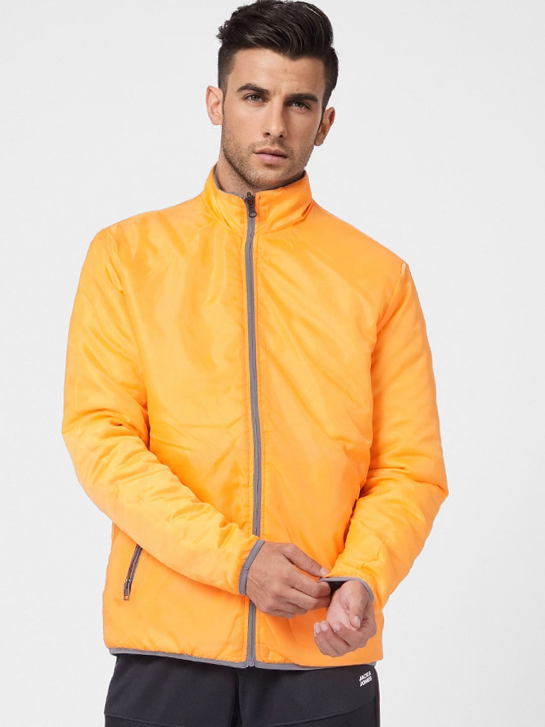 Grey Reversible Puffer Jacket