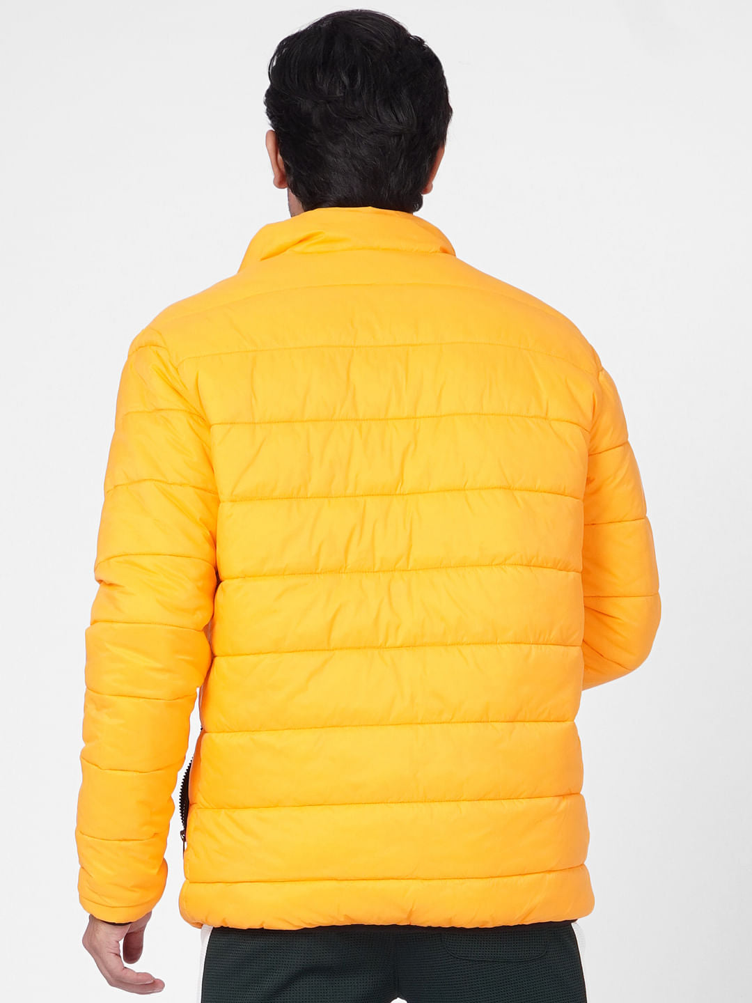 Orange Puffer Jacket