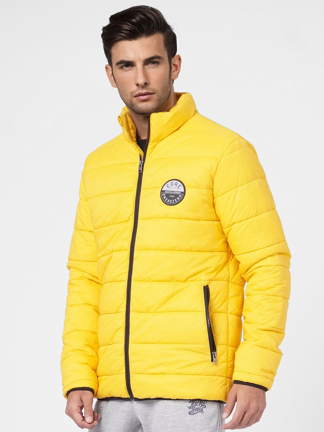 Yellow Puffer Jacket