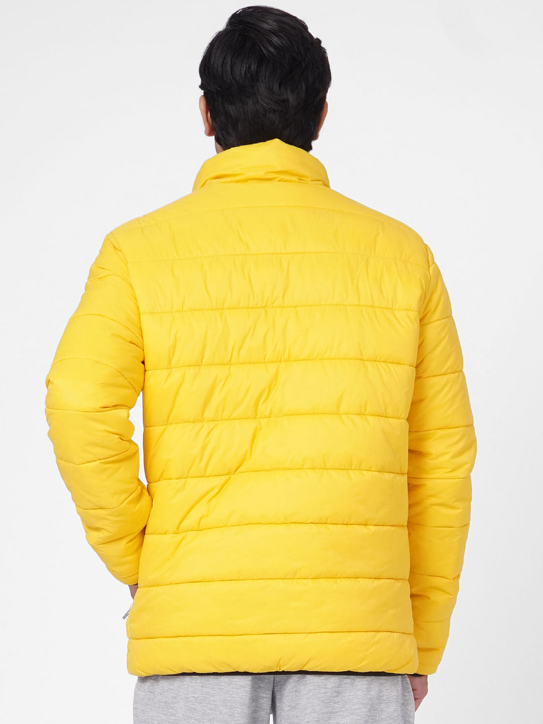 Yellow Puffer Jacket