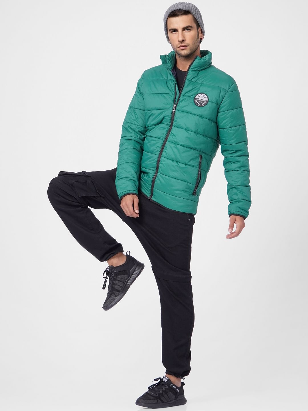 Green Puffer Jacket