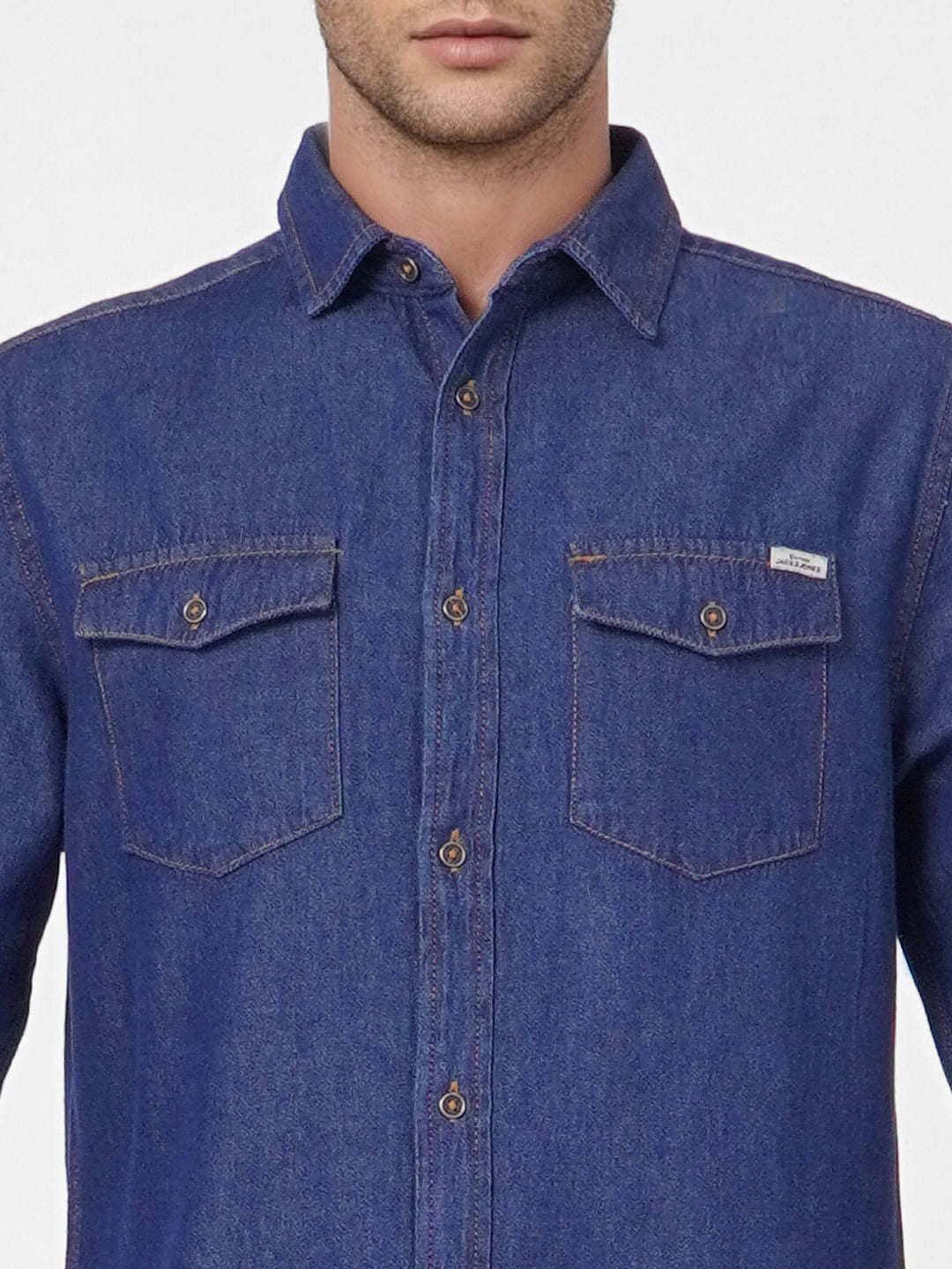 Blue Denim Full Sleeves Shirt