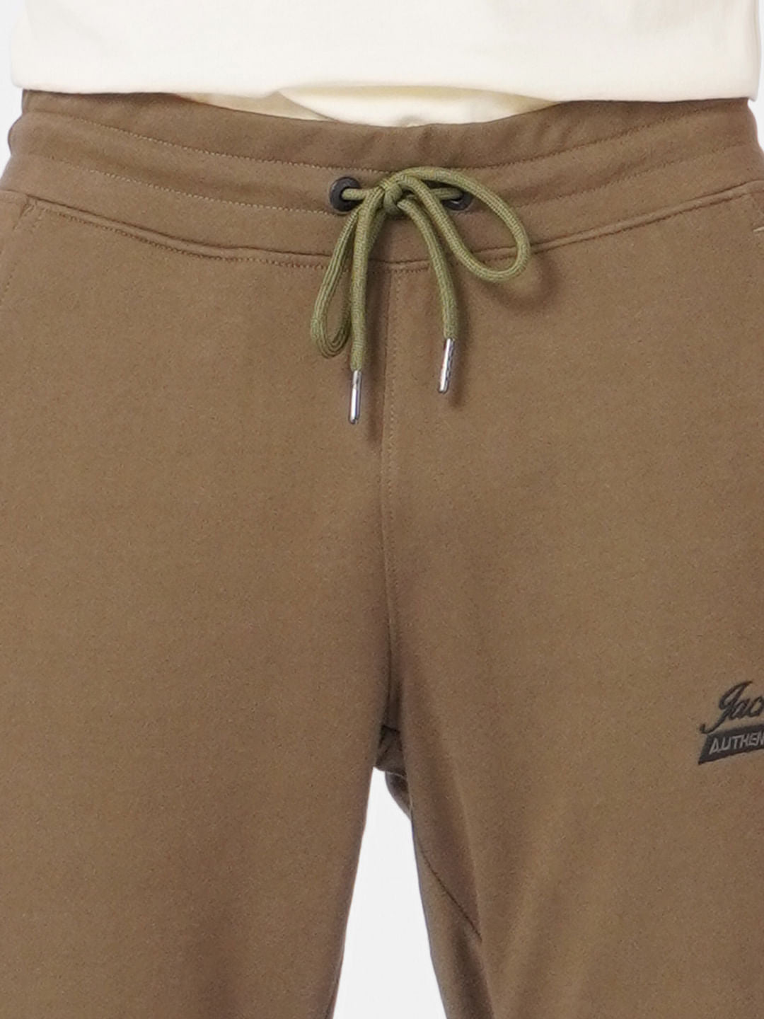 Green Camo Tape Detail Sweatpants