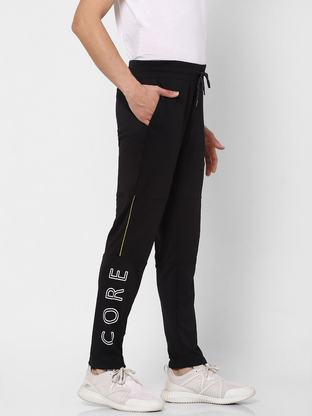 Black High Rise Sweatpants