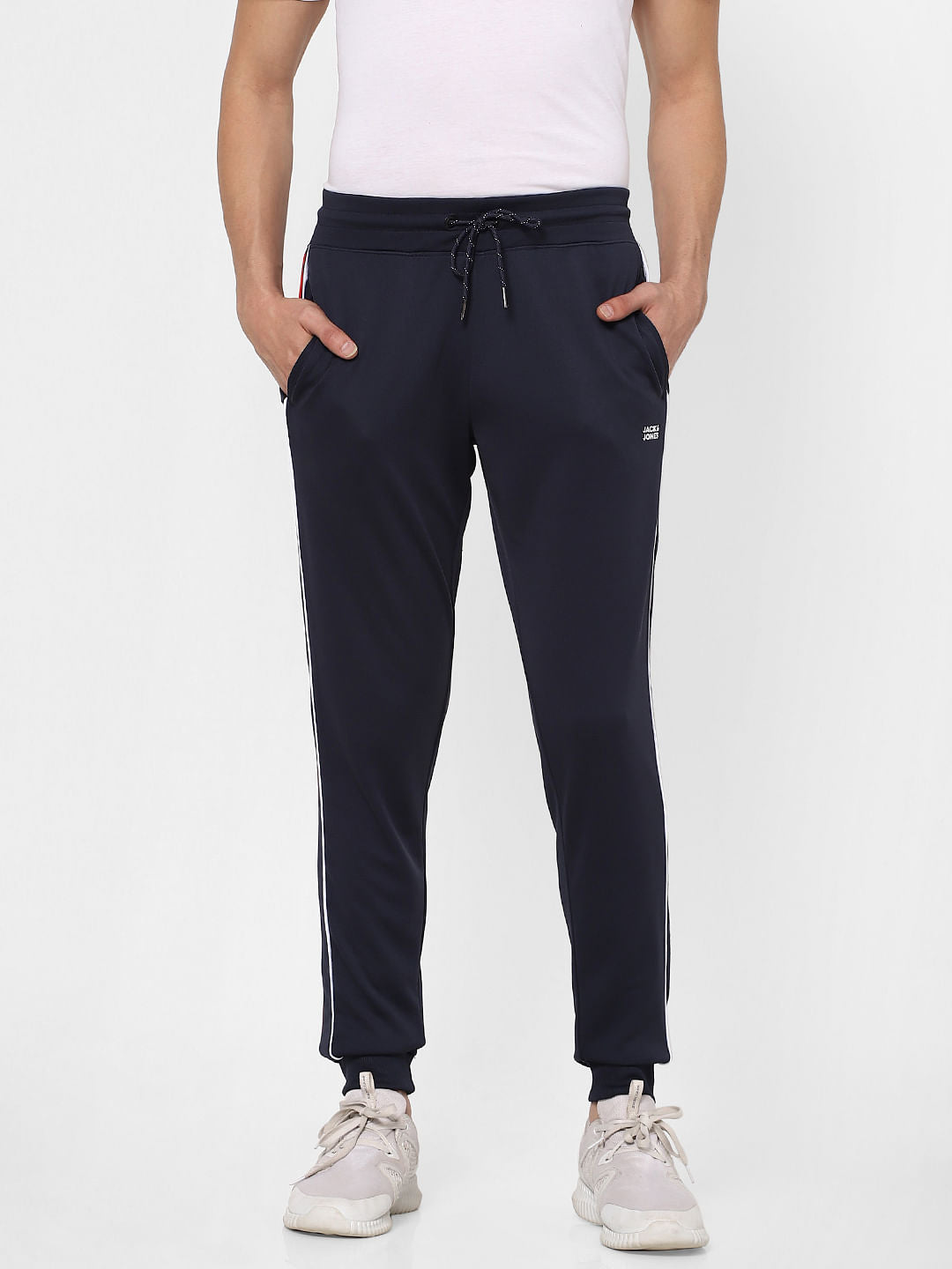 Blue High Rise Sweatpants