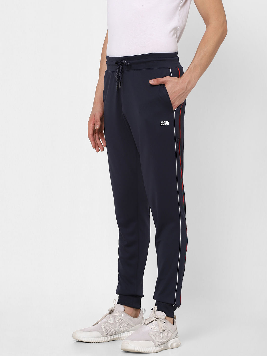 Blue High Rise Sweatpants