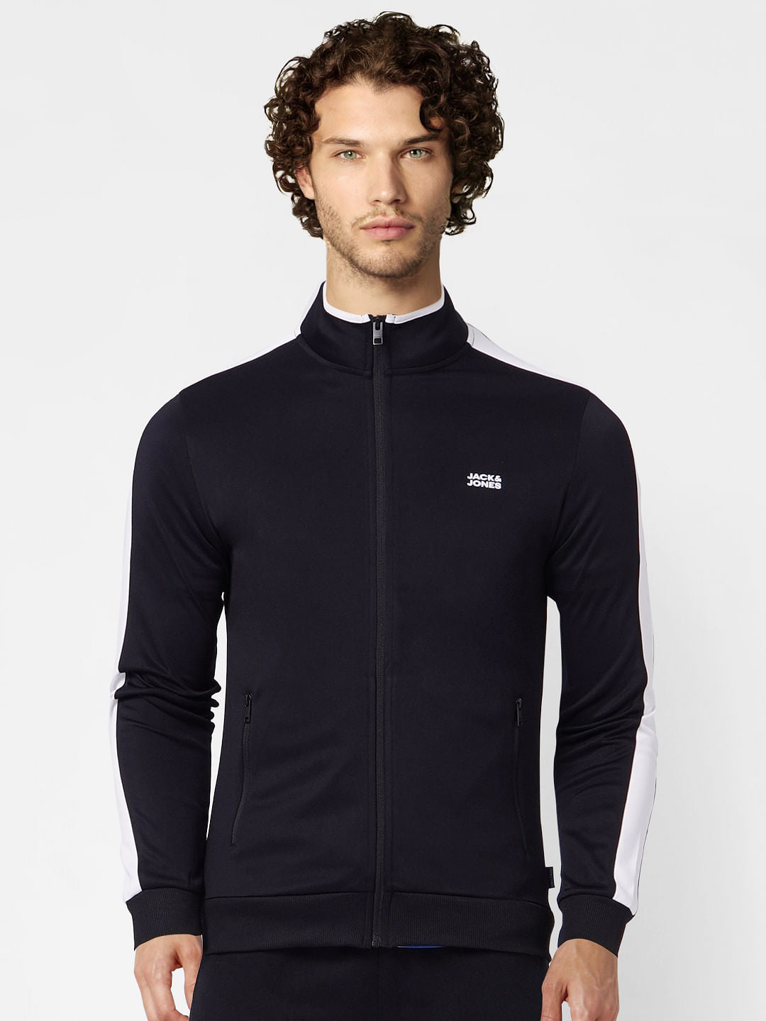 Black High Neck Jacket