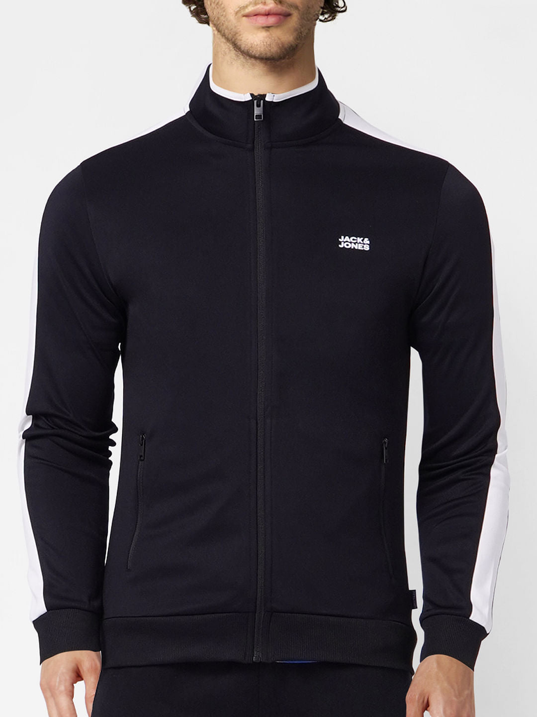 Black High Neck Jacket