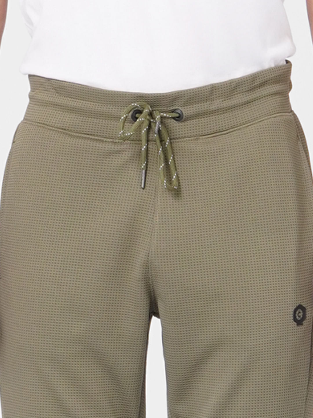 Green Tape Detail Sweatpants