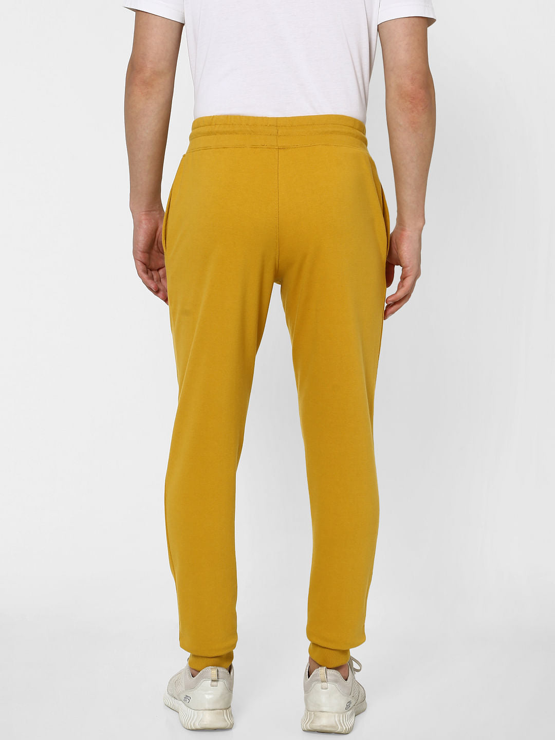 Yellow High Rise Sweatpants