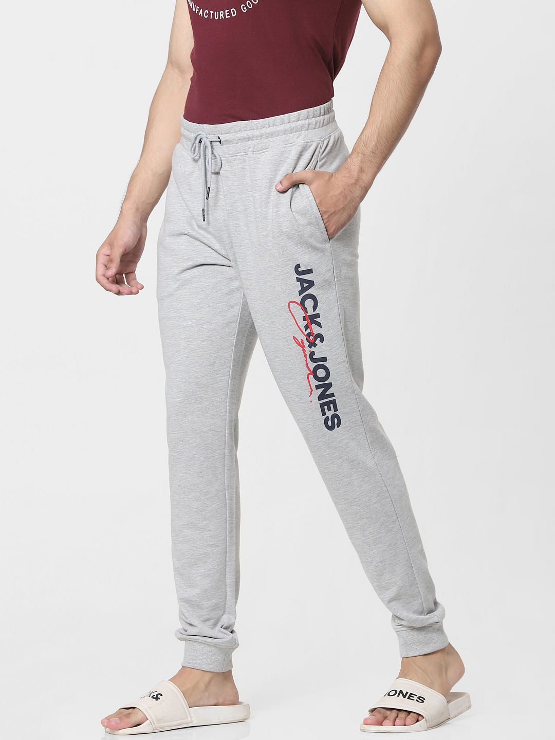 Grey High Rise Sweatpants