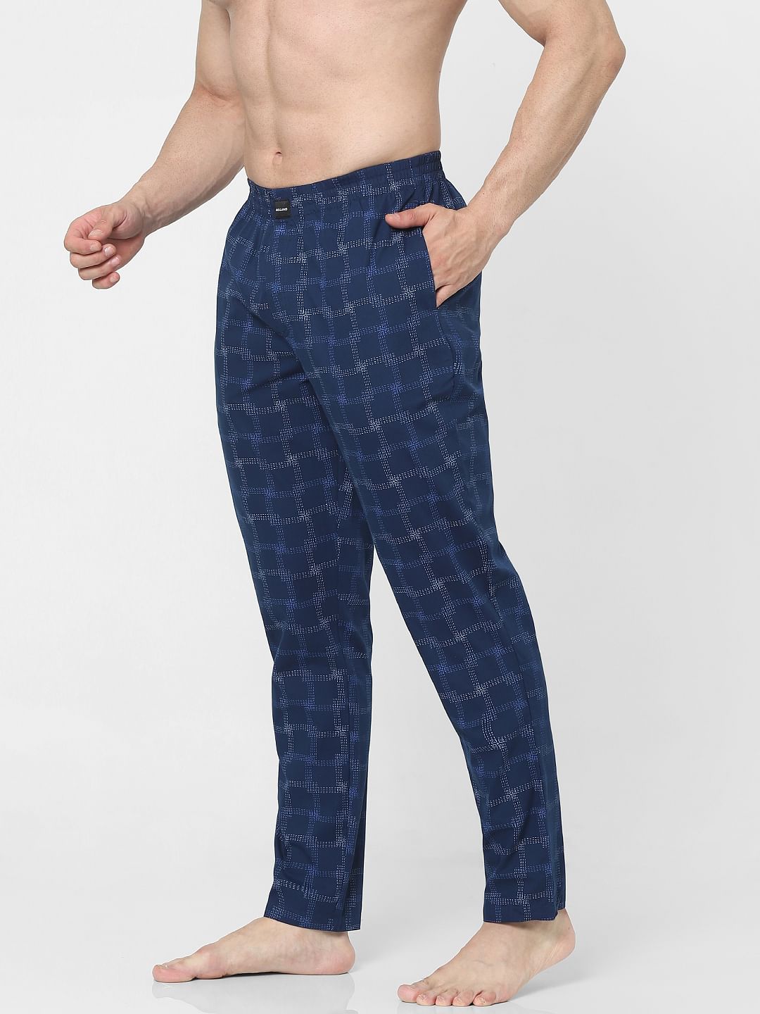Blue Check Pyjamas