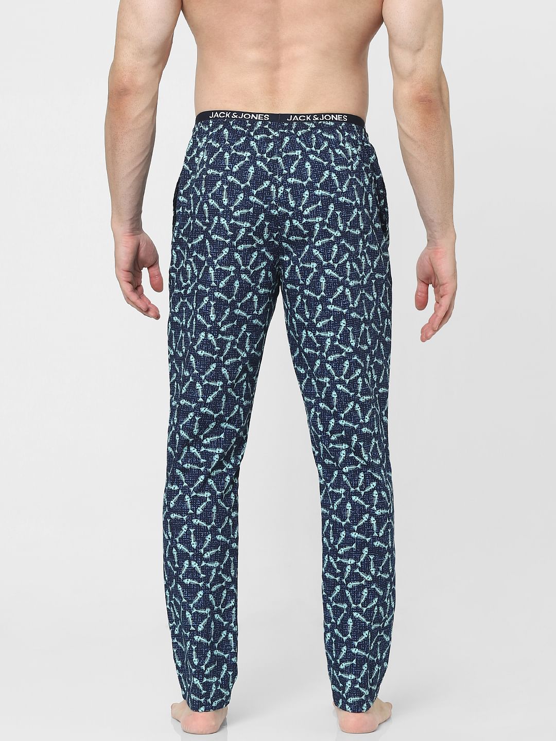 Blue Printed Pyjamas