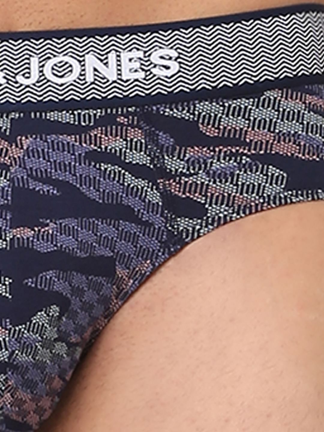 Blue Printed Briefs