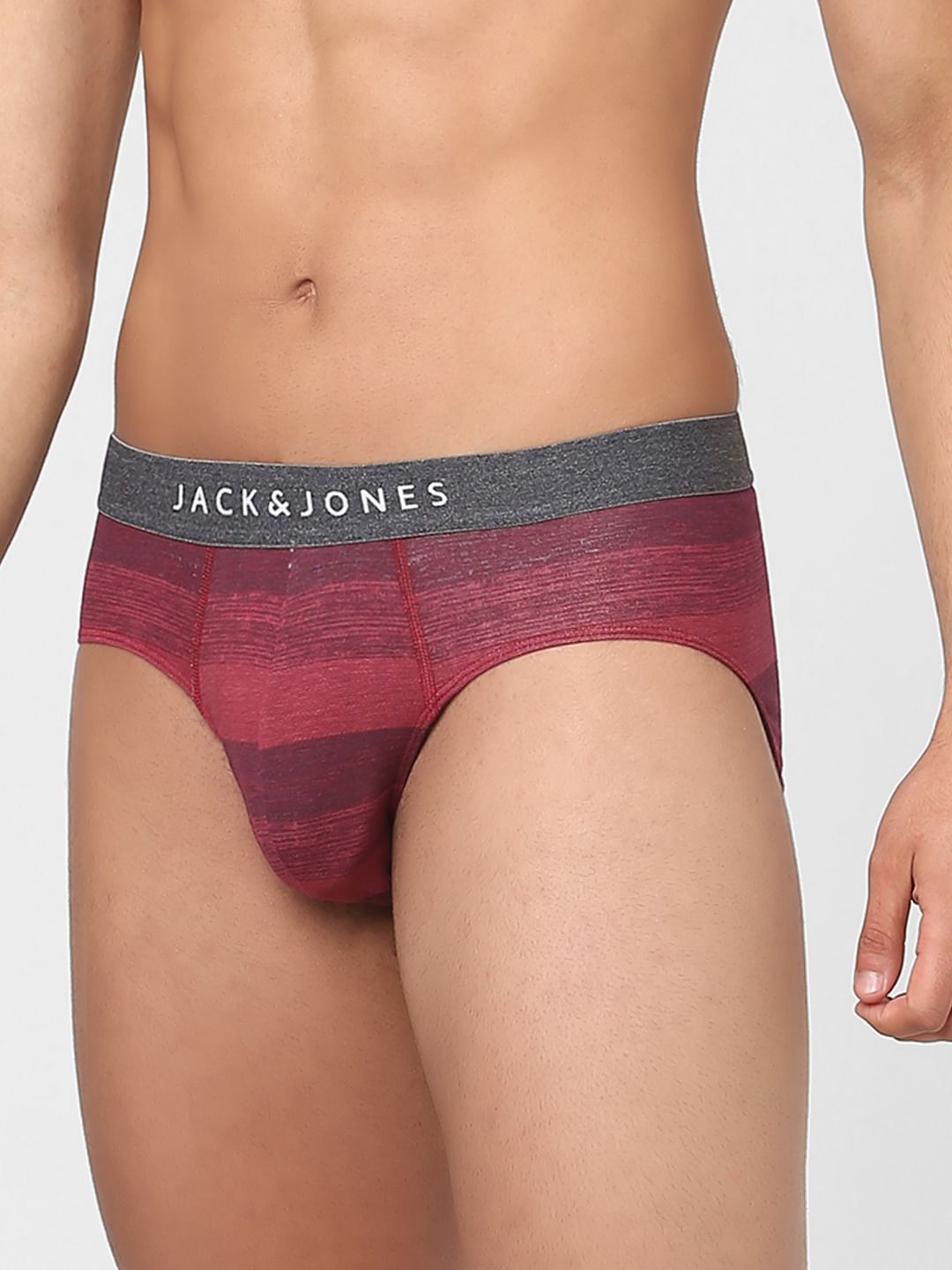 Red Striped Briefs
