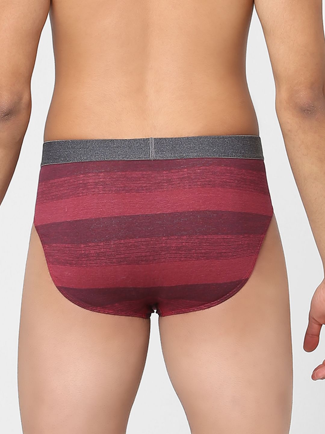 Red Striped Briefs