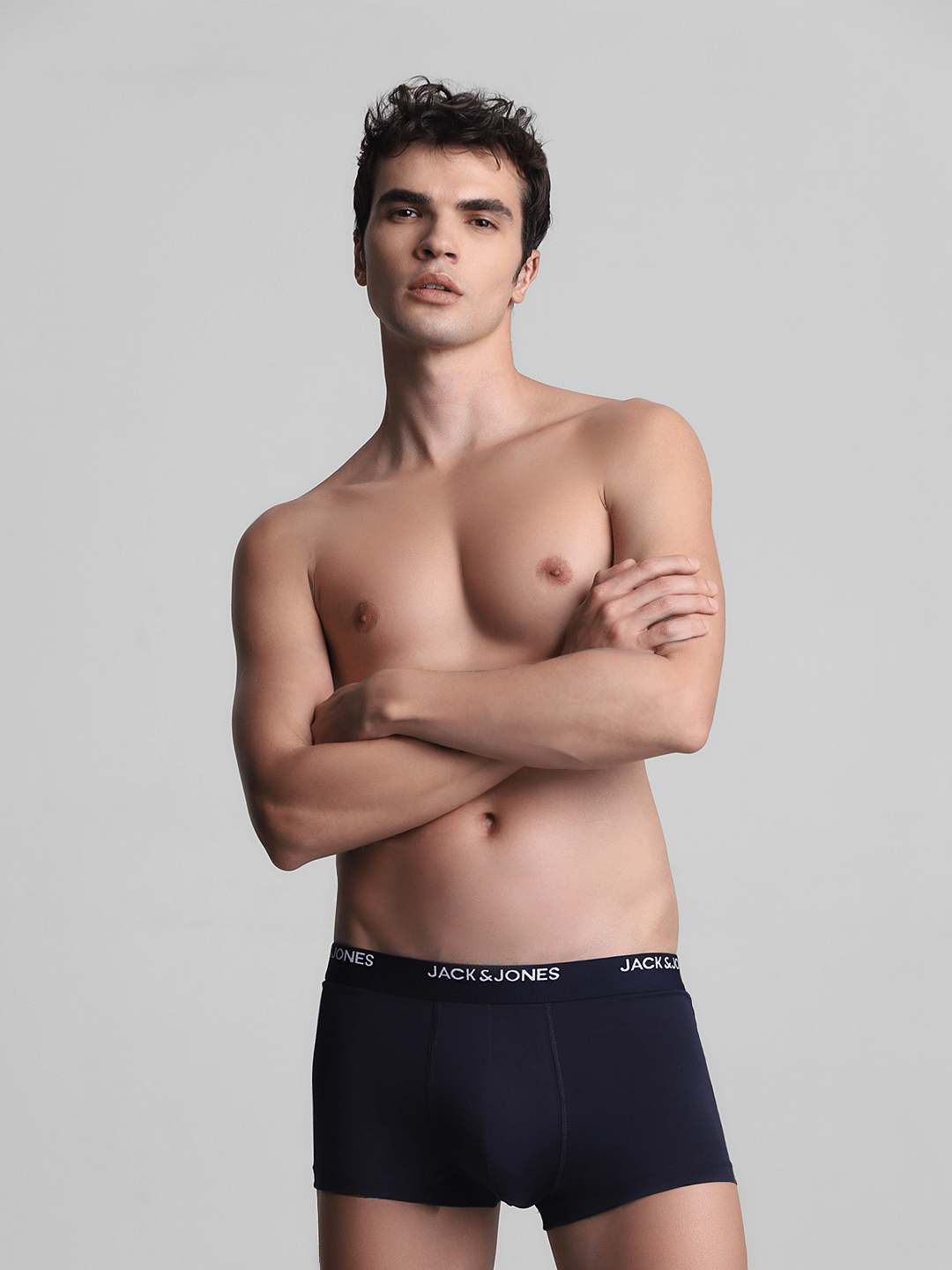 Pack Of 2 Navy Blue & Black Trunks