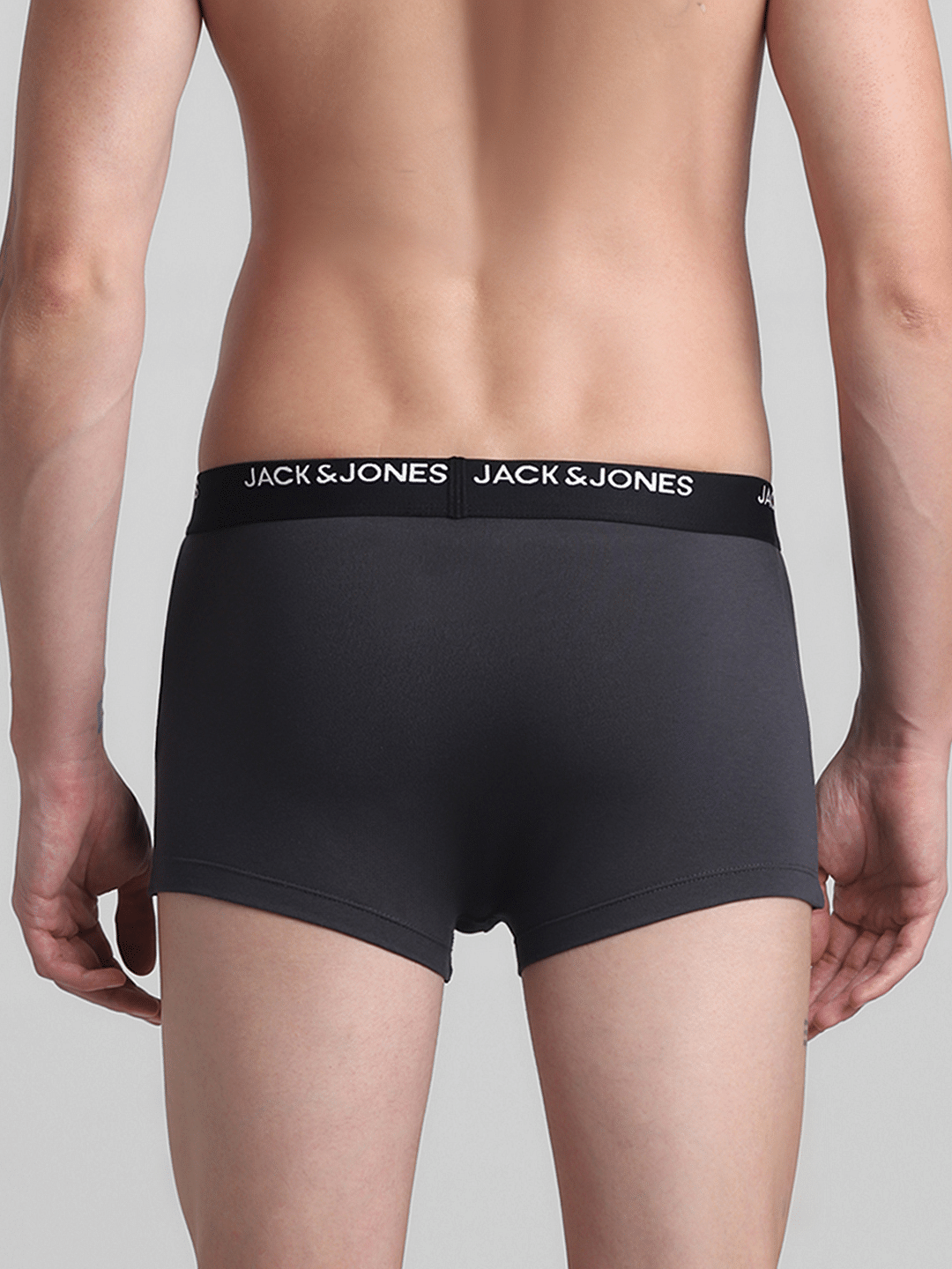 Pack Of 2 Dark Grey & Green Trunks