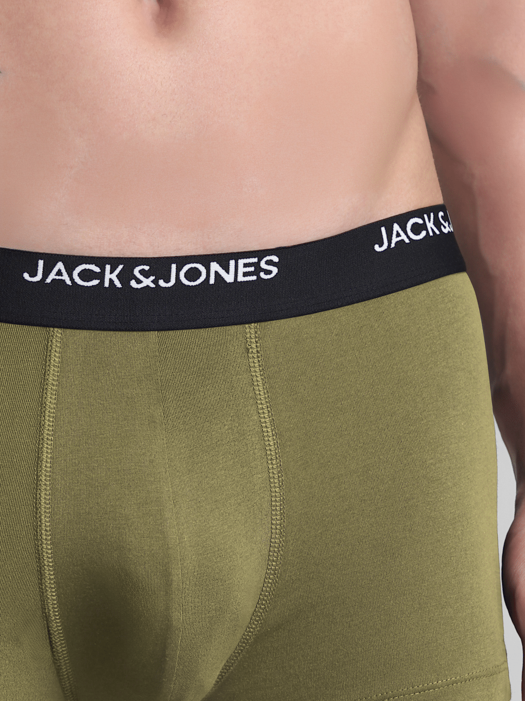 Pack Of 2 Dark Grey & Green Trunks
