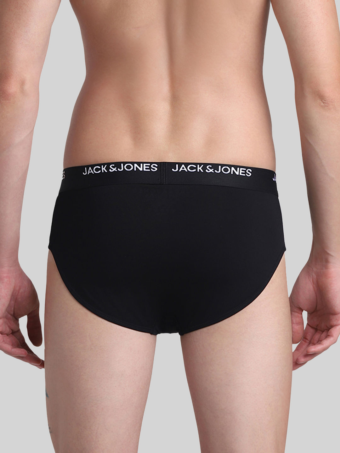 Pack Of 2 Navy Blue & Black Briefs