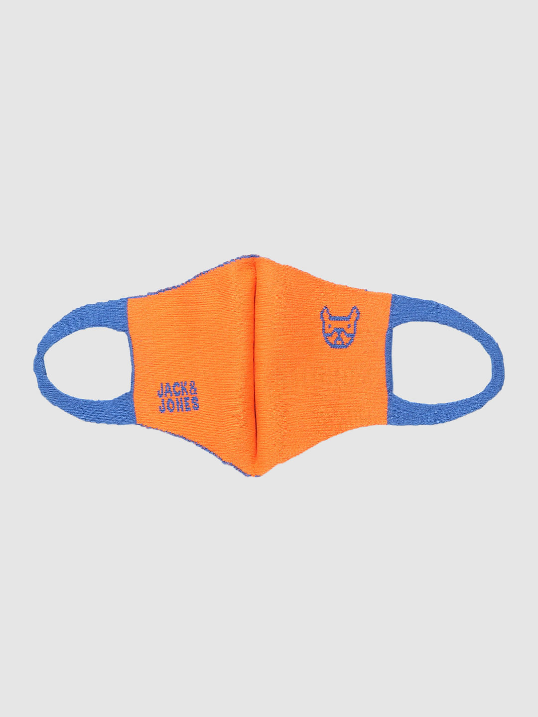 Pack of 3 Logo Print Seamless 2 PLY Mask