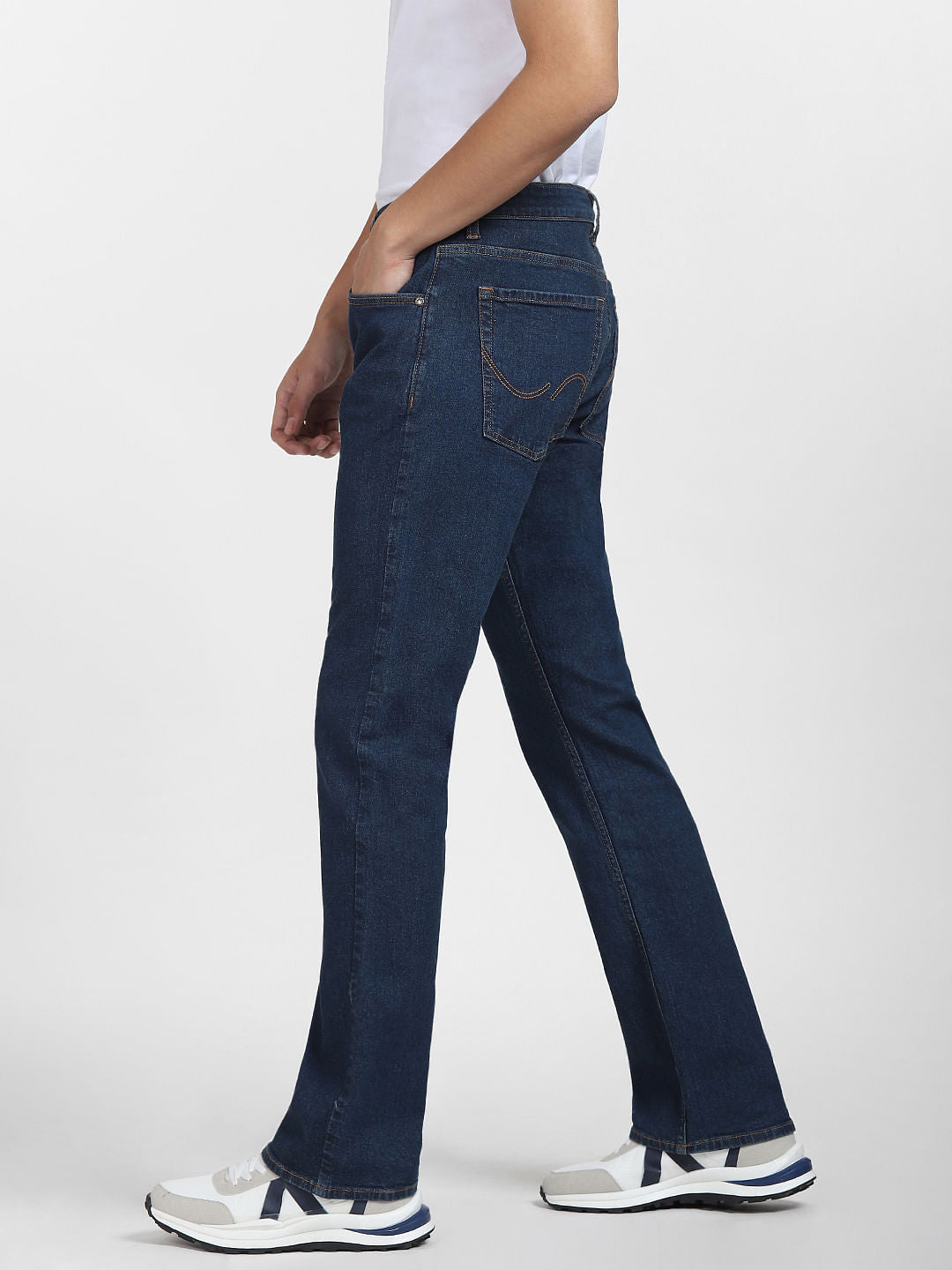 Blue High Rise Ray Bootcut Jeans