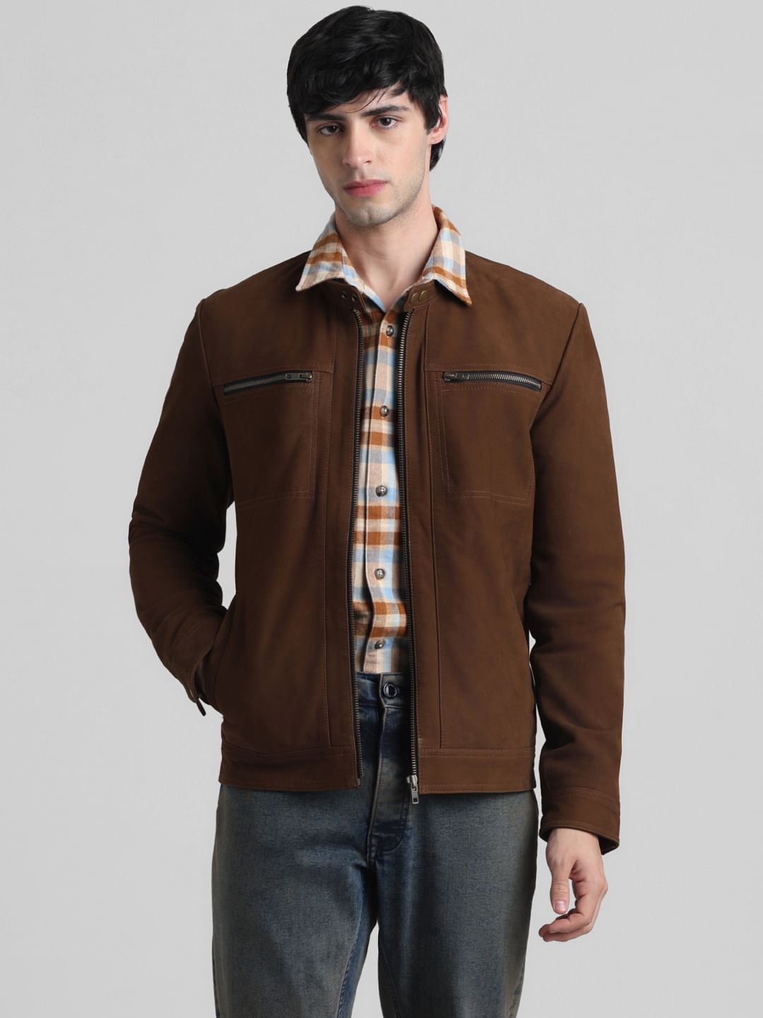 Brown Leather Jacket