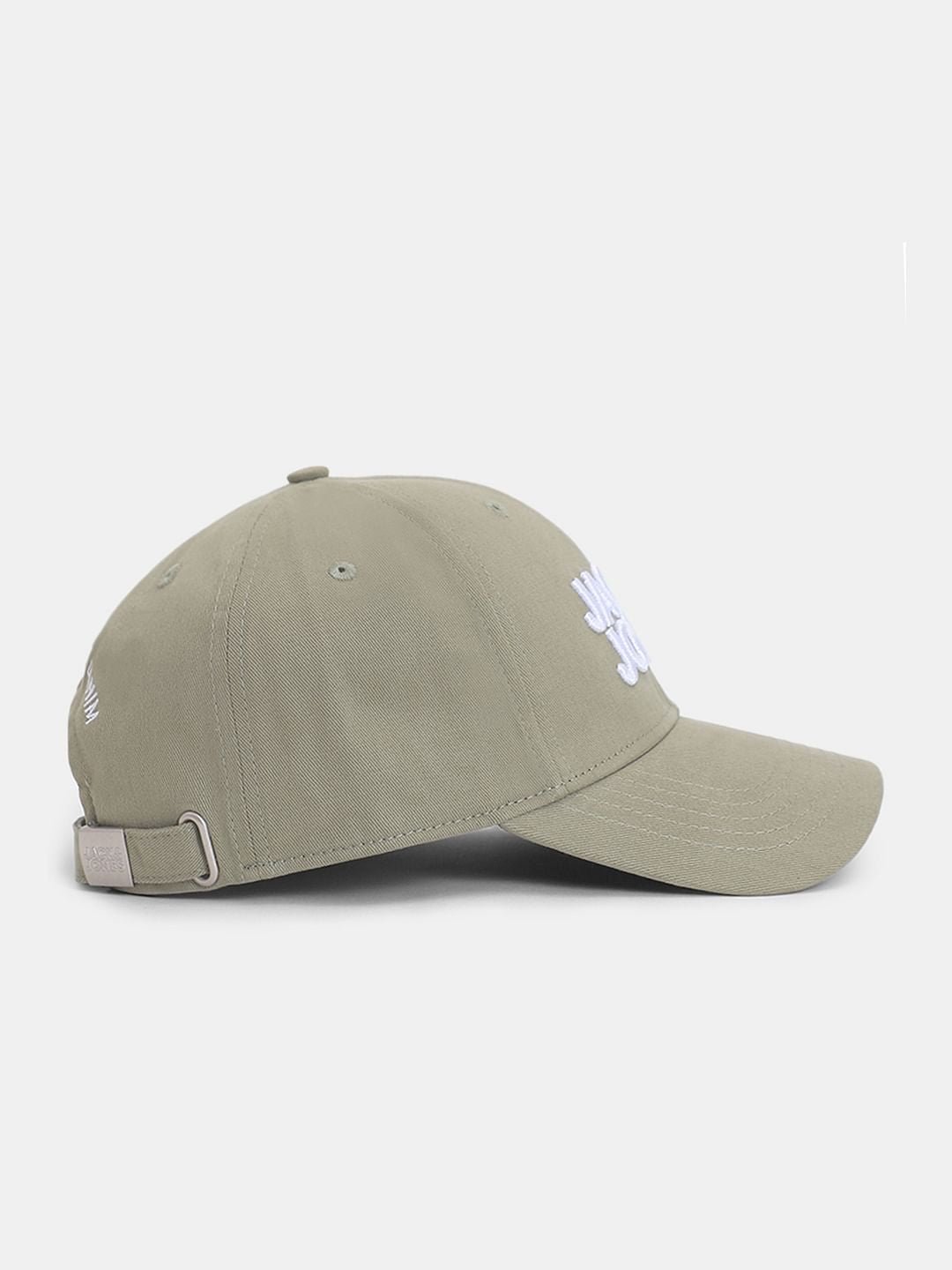Dusty Olive Embroidered Logo Baseball Cap