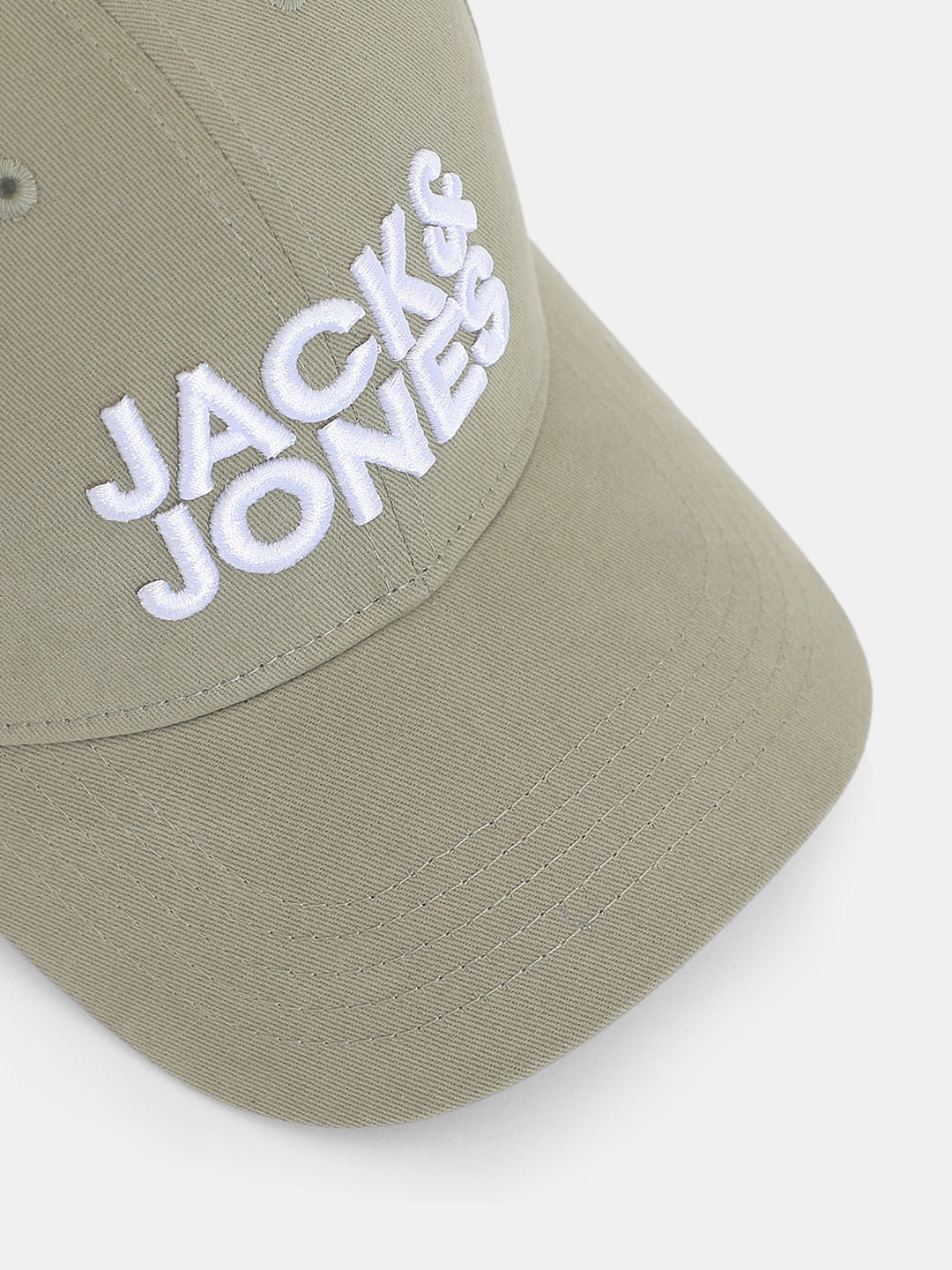 Dusty Olive Embroidered Logo Baseball Cap