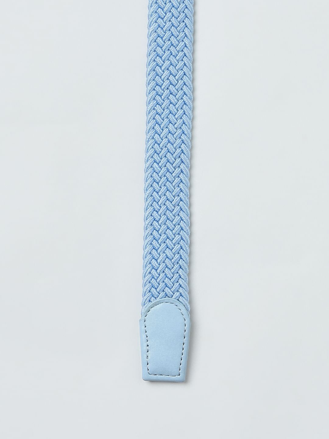 Boys Blue Braided Belt