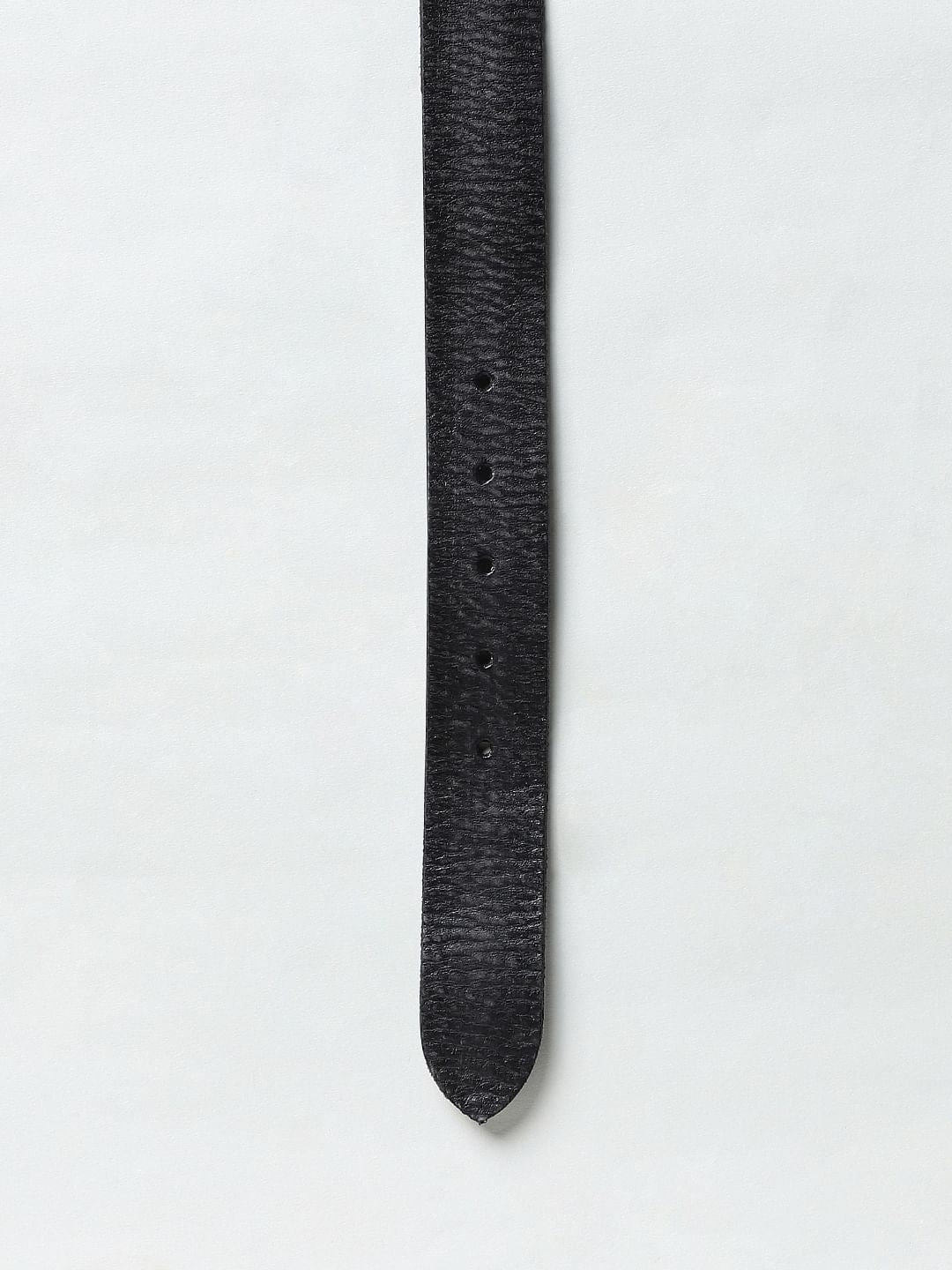 Black Leather Belt