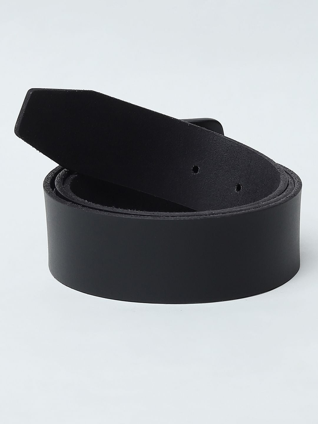 Black Leather Belt