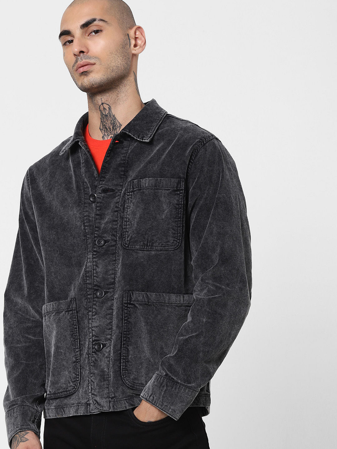 Black Corduroy Jacket