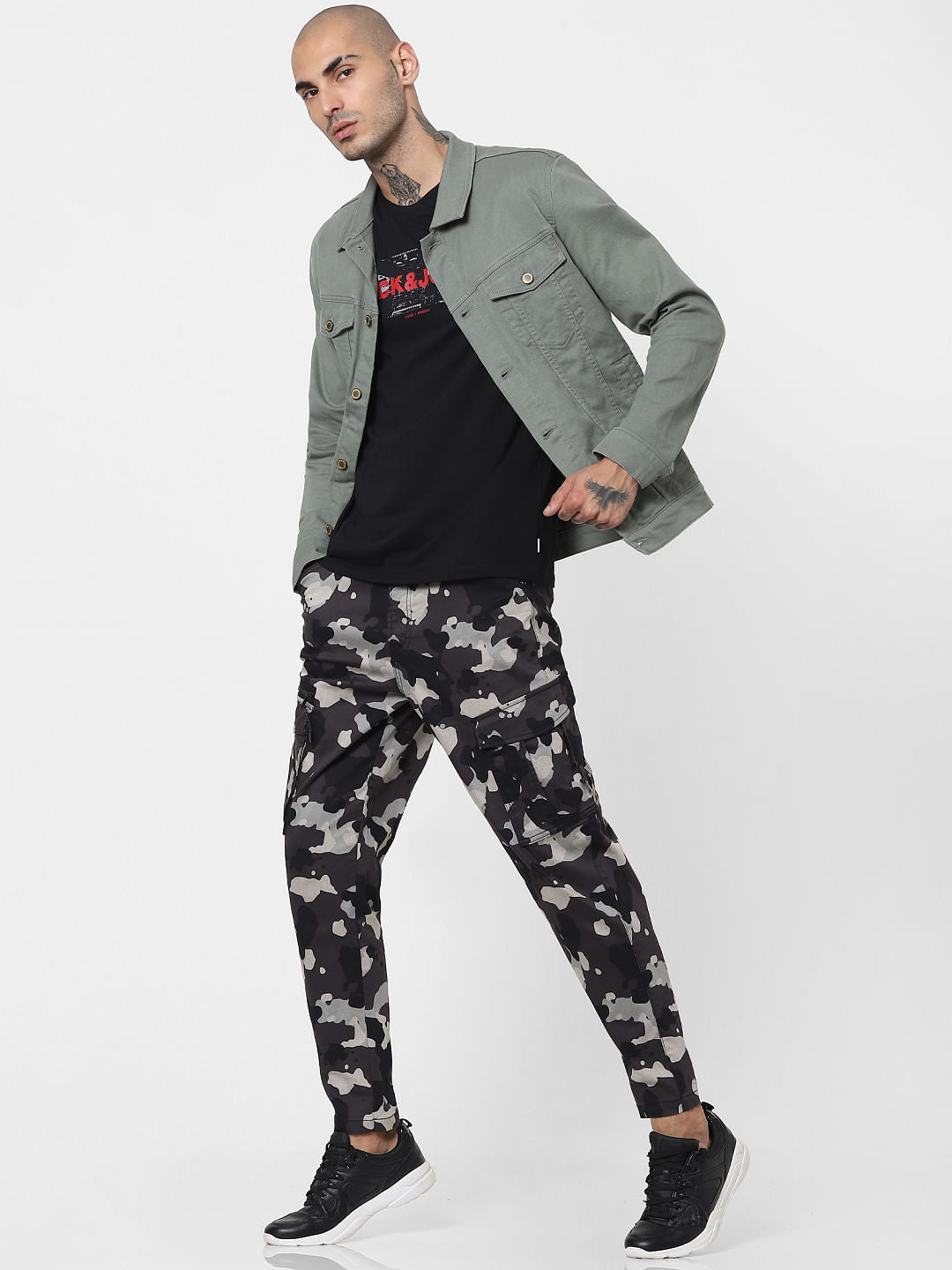 Green Solid Jacket