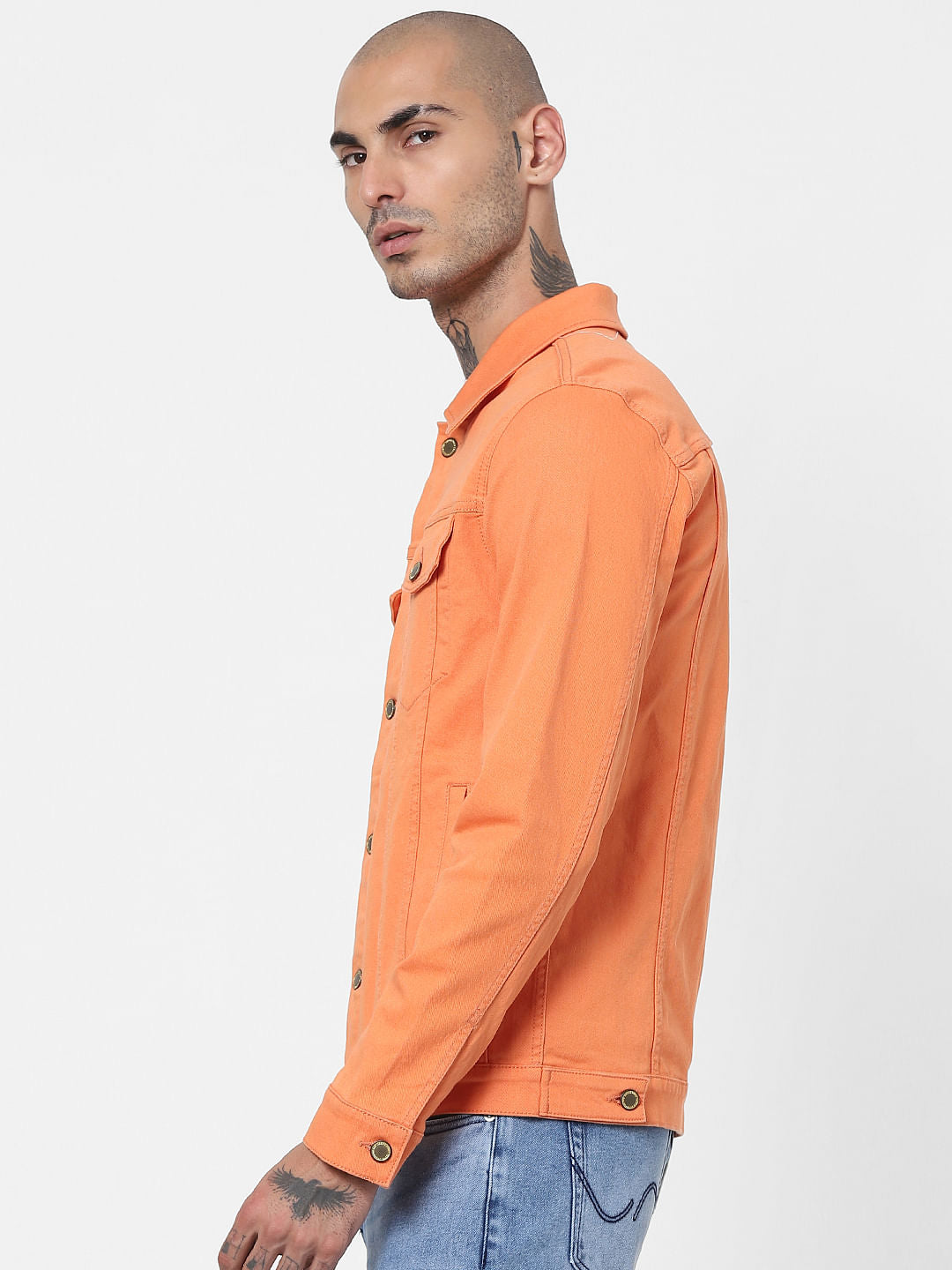Dusty Orange Solid Jacket