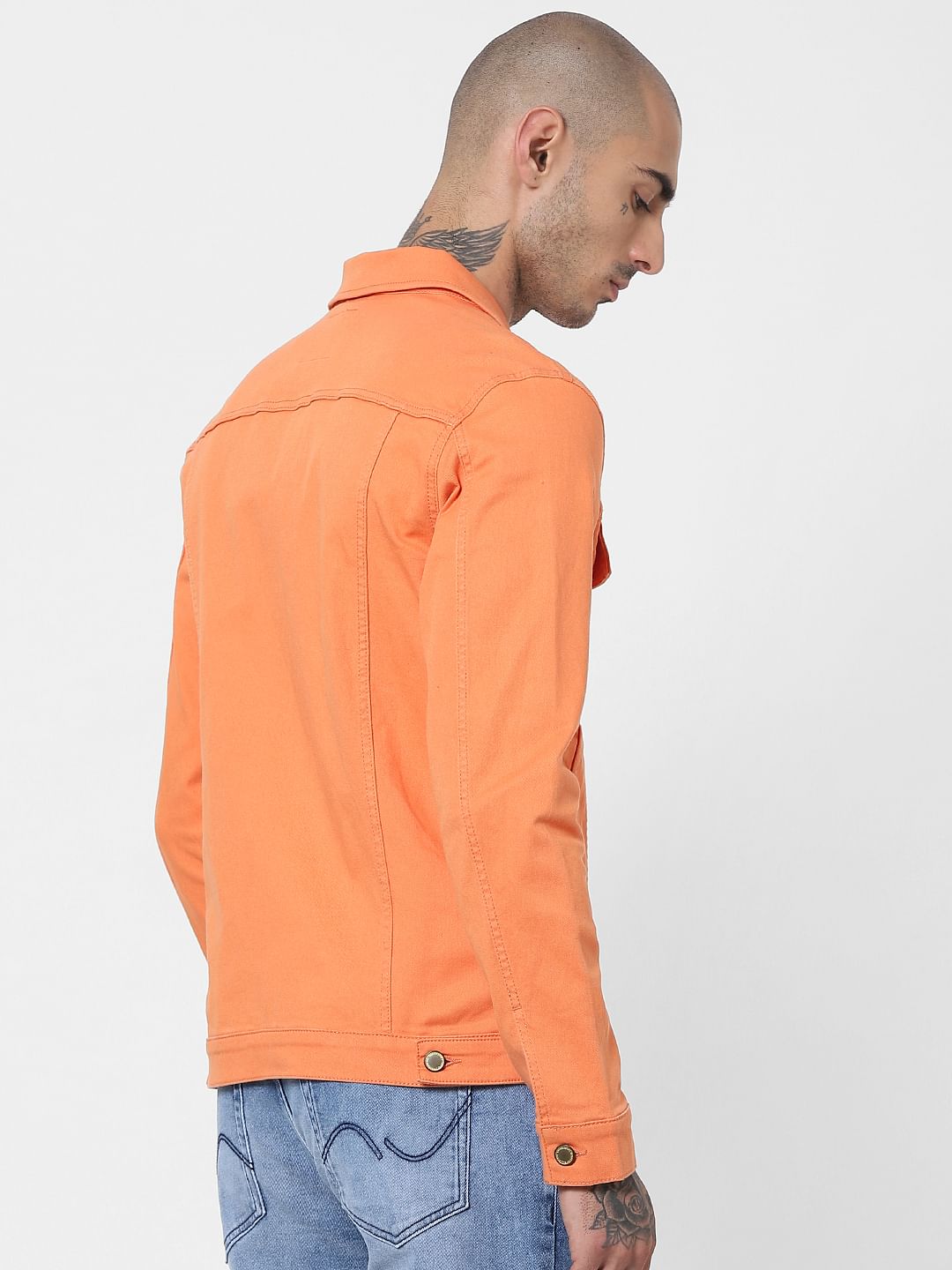Dusty Orange Solid Jacket