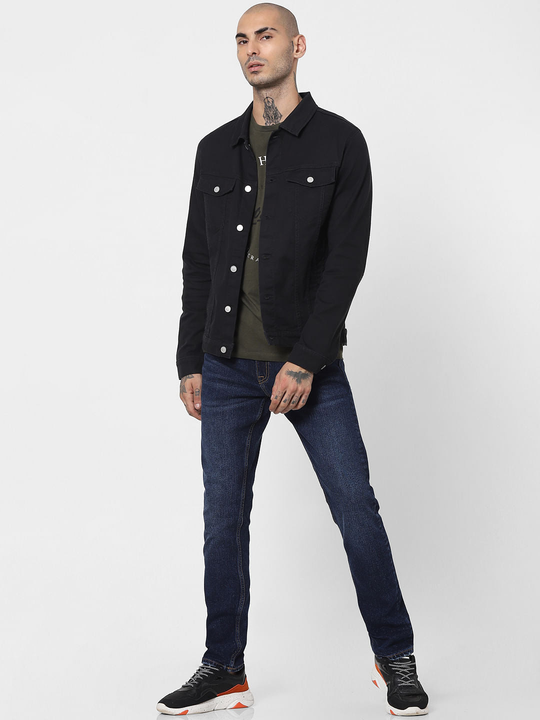 Black Solid Jacket