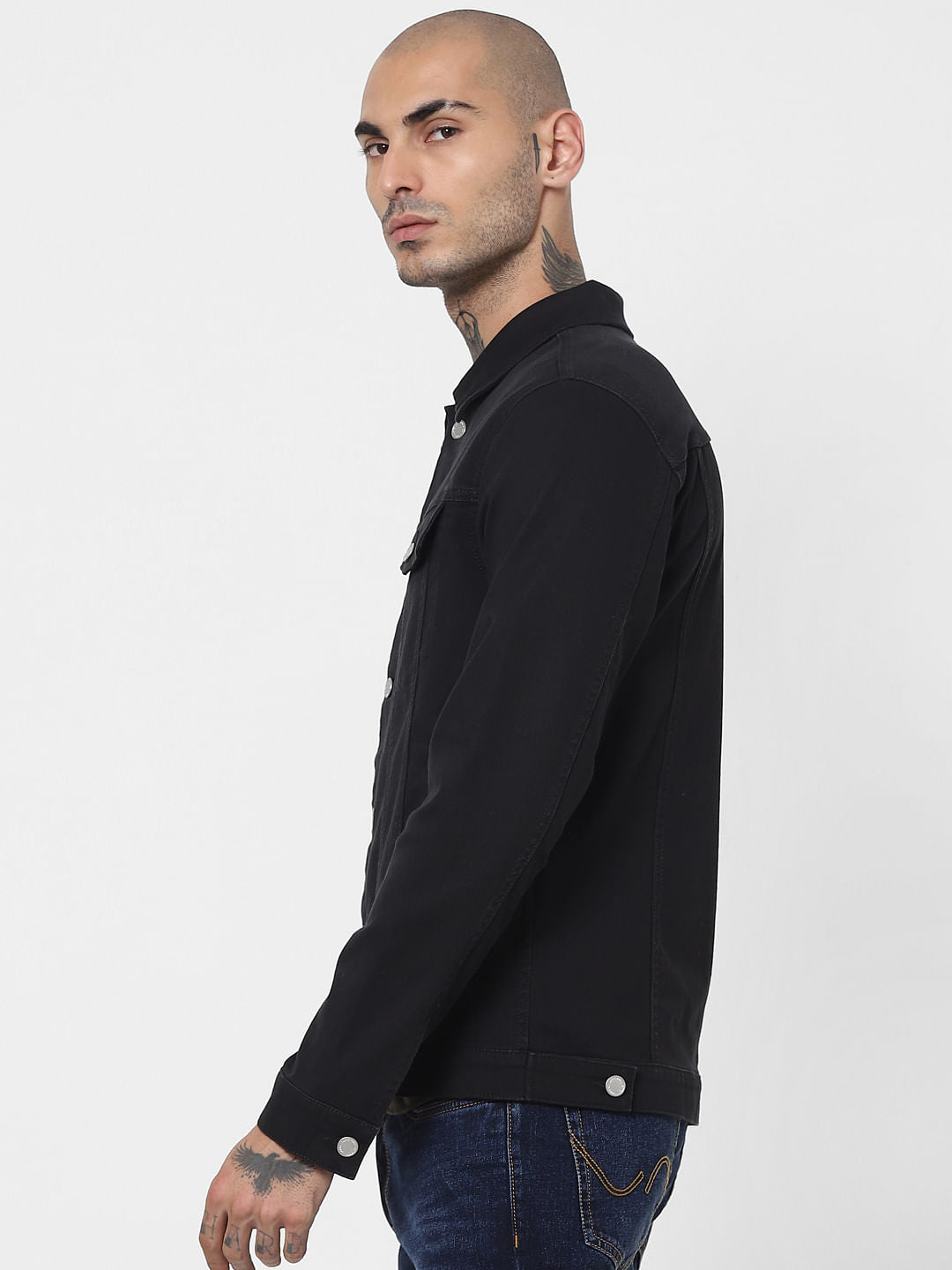 Black Solid Jacket
