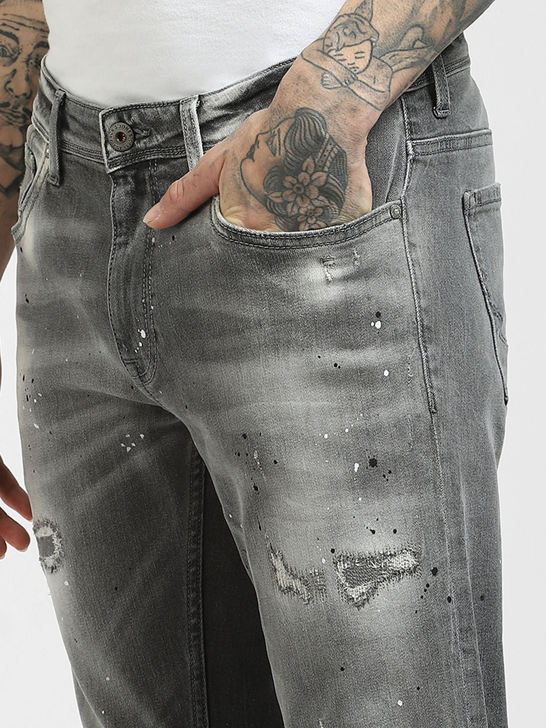 Blue Low Rise Ben Skinny Jeans