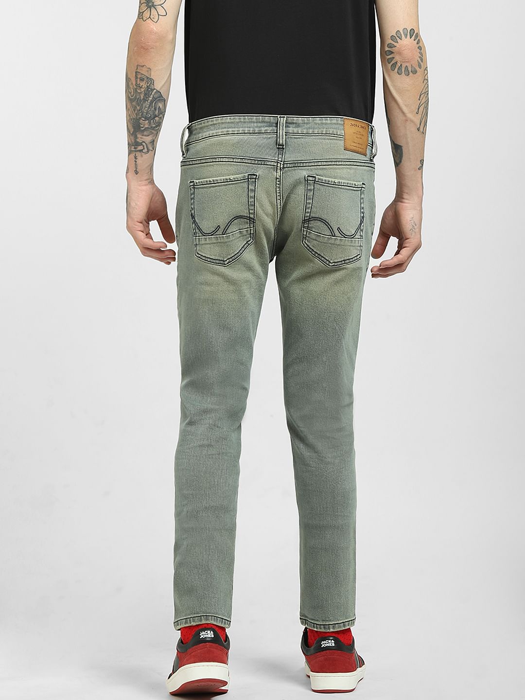 Blue Low Rise Liam Skinny Jeans