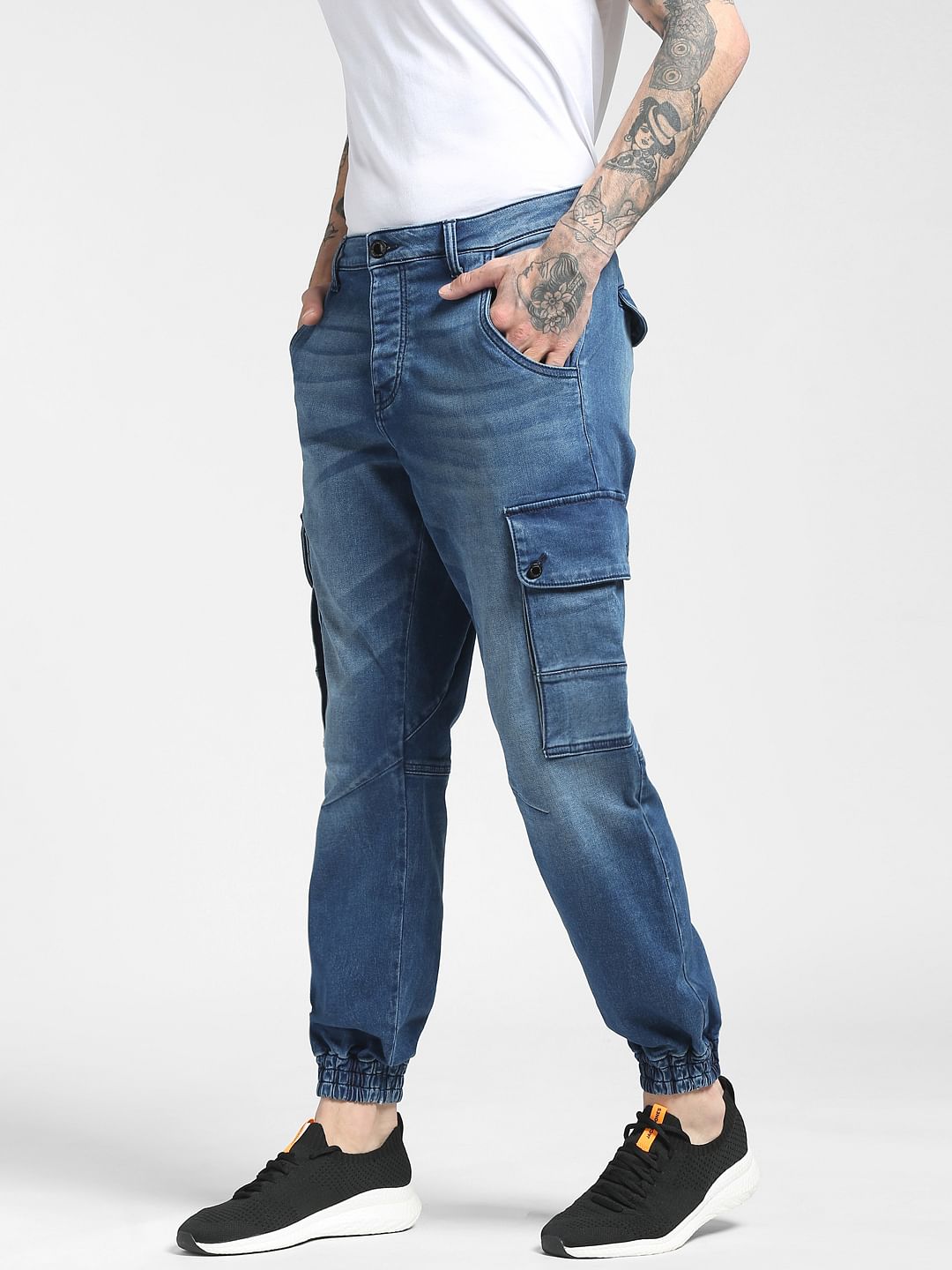Blue Low Rise Paul Anti Fit Jeans