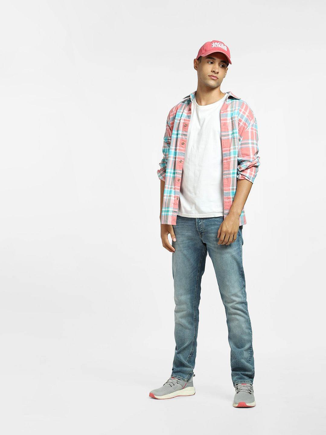 Light Blue Washed Glenn Slim Jeans