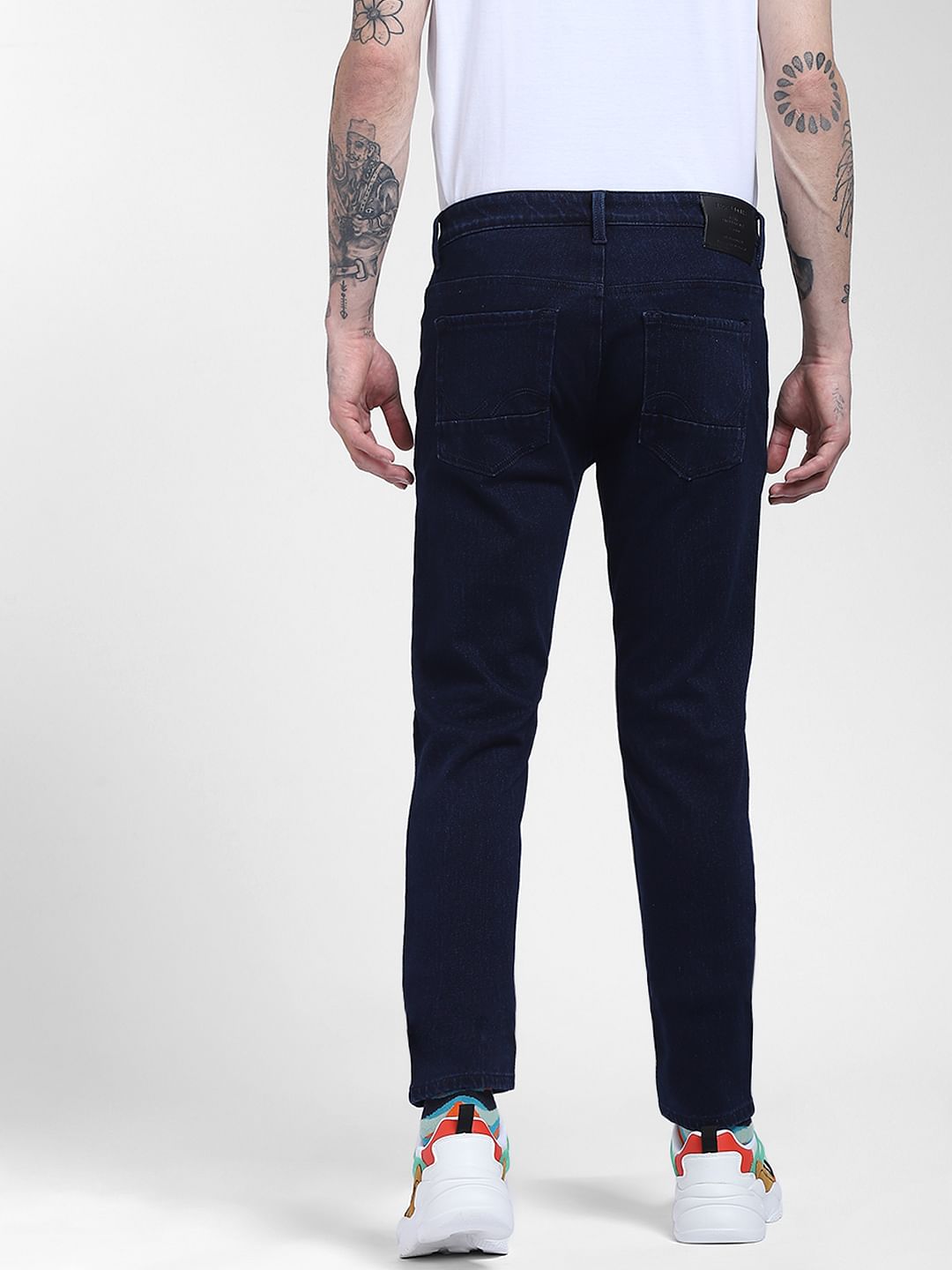 Dark Blue Low Rise Ben Skinny Jeans
