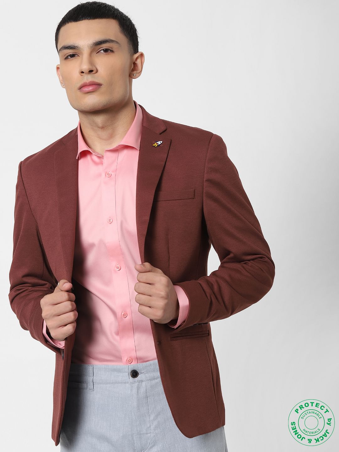 Pink Full Sleeves Shirt