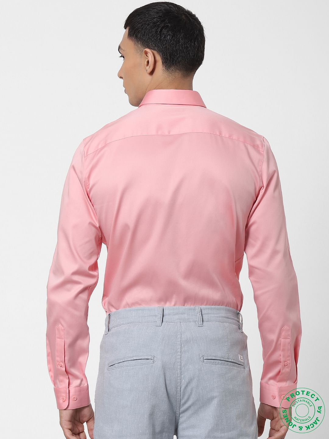 Pink Full Sleeves Shirt