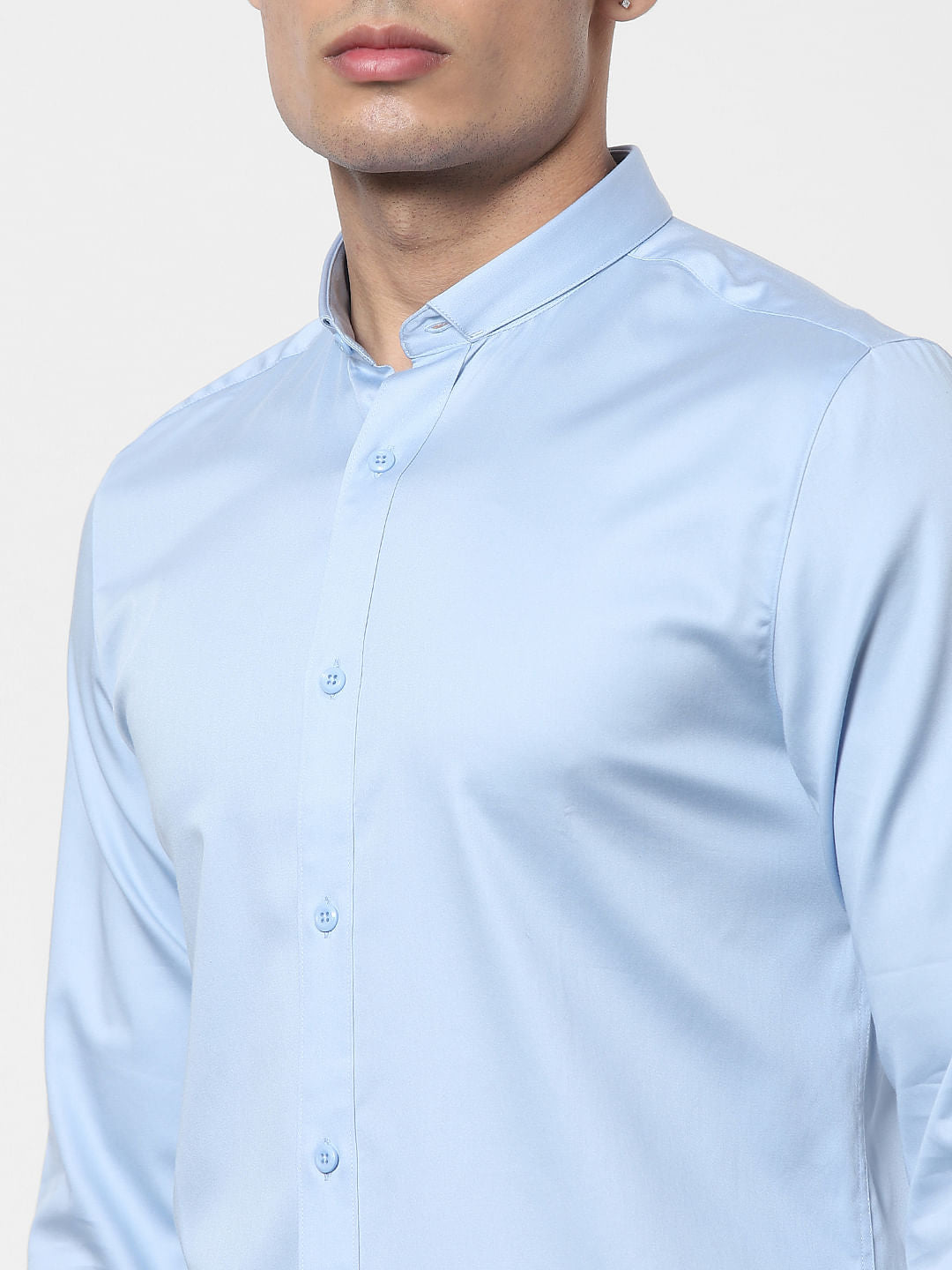 Blue Full Sleeves Shirt