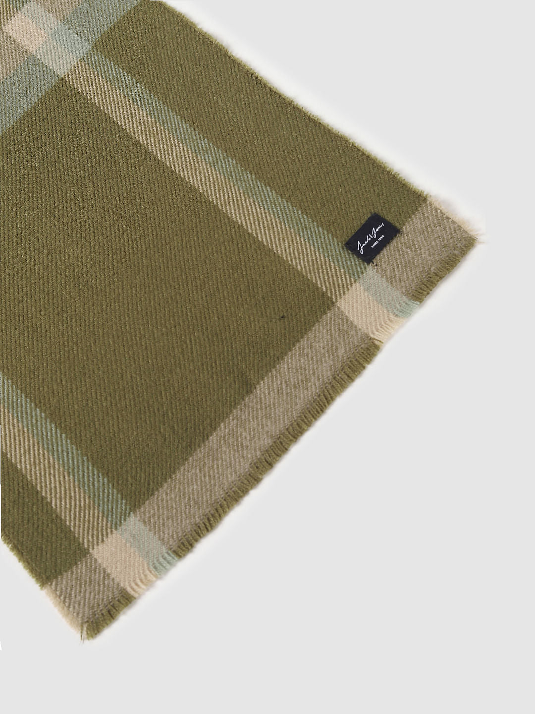 Green Checkered Scarf