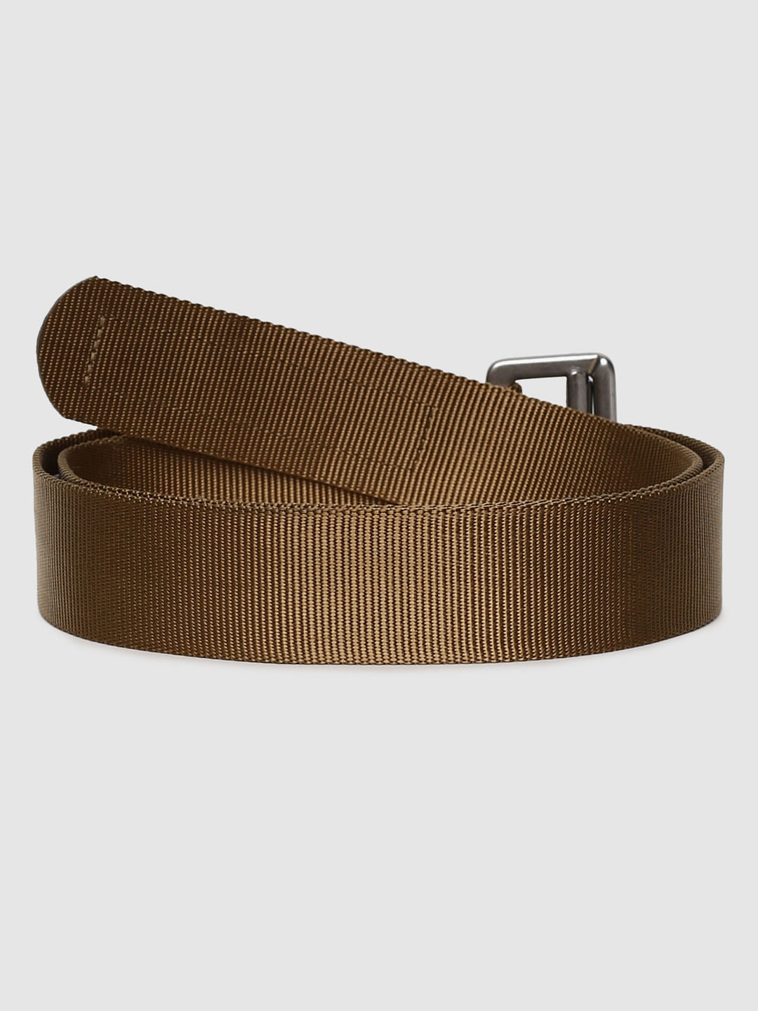 Brown Textured Belt