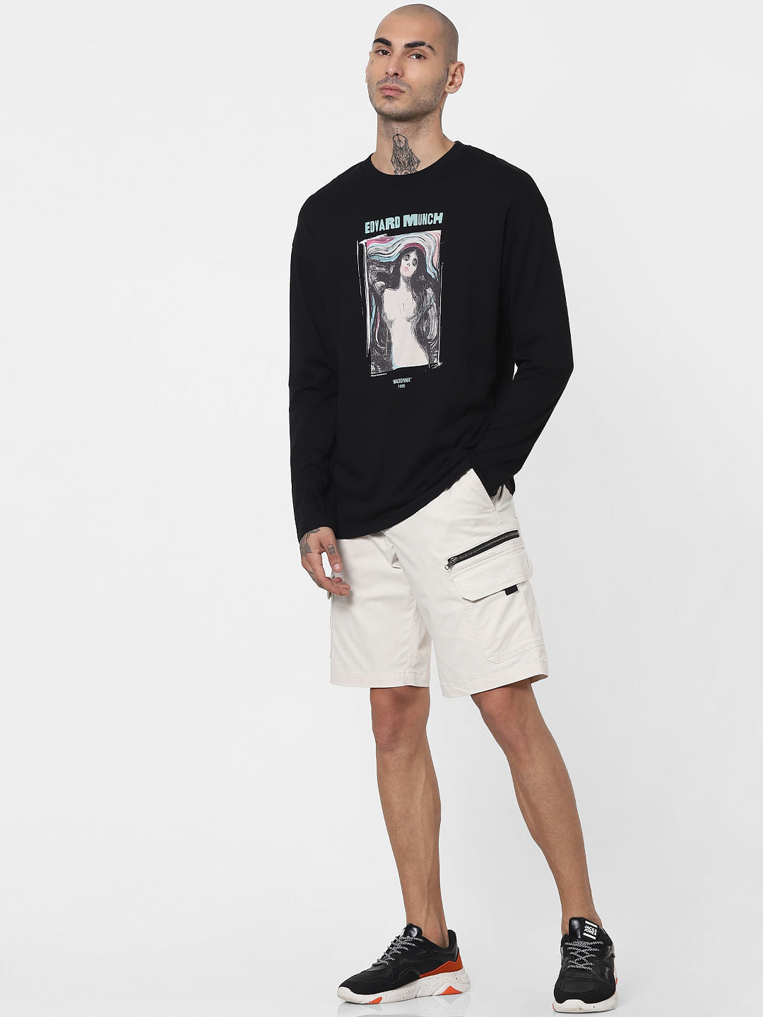 Off White Low Rise Shorts