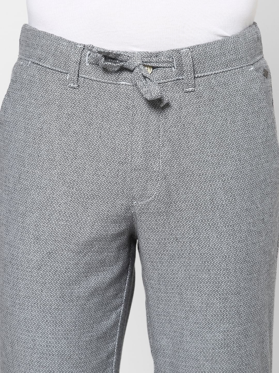 Chasmere Blue Jacquard Pants